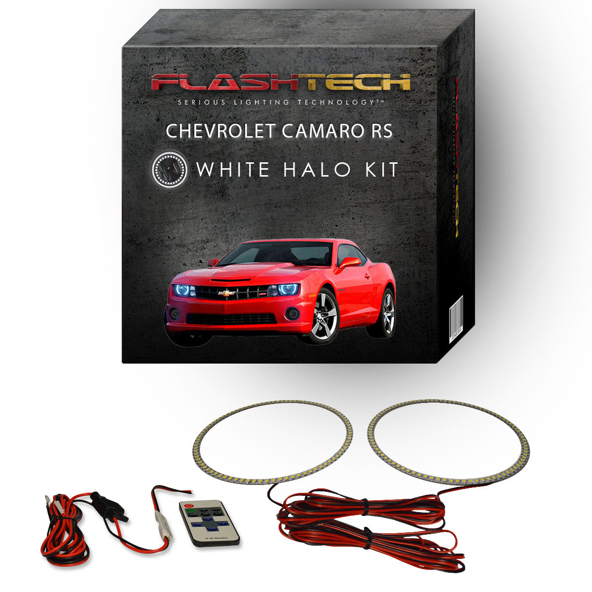Chevrolet Camaro RS White LED Halo Headlight Kit 2010-2013